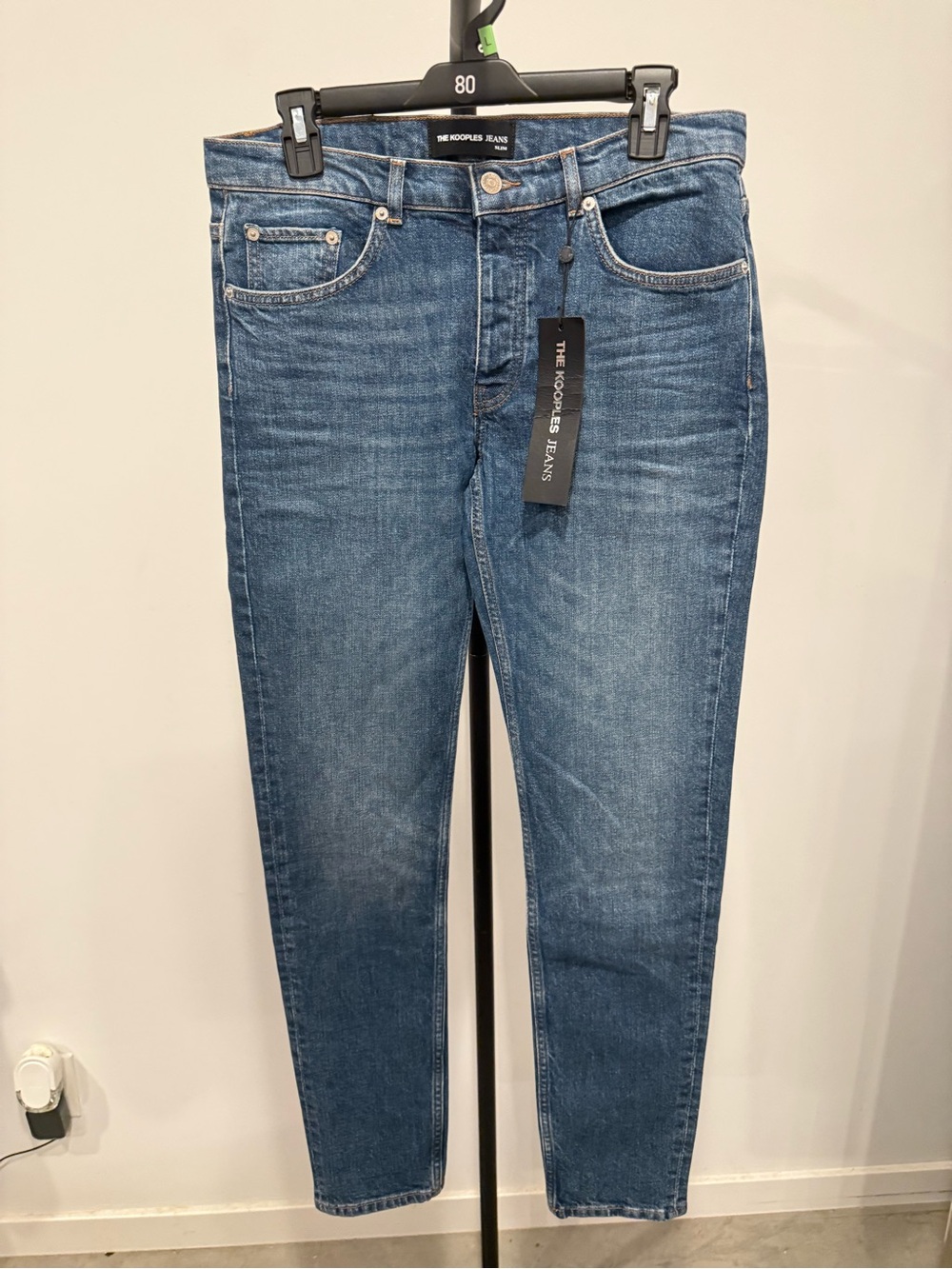 The Kooples Blue Slim Jeans with Branded Tag